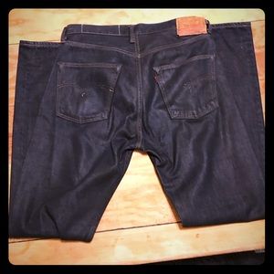 Levi 501 XX Selvedge. Size 34/36 fits at 32/33.
